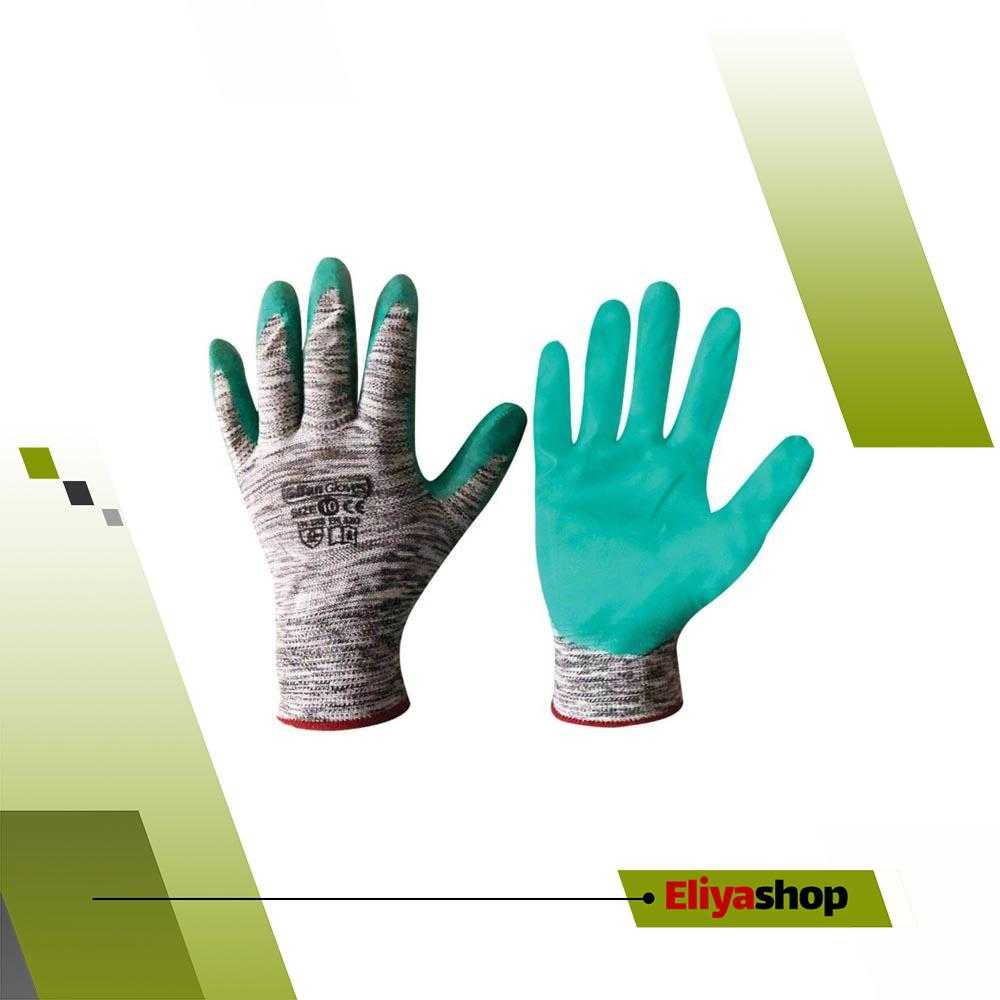  دستکش ایمنی گیلان مدل نیتریل سایز XL