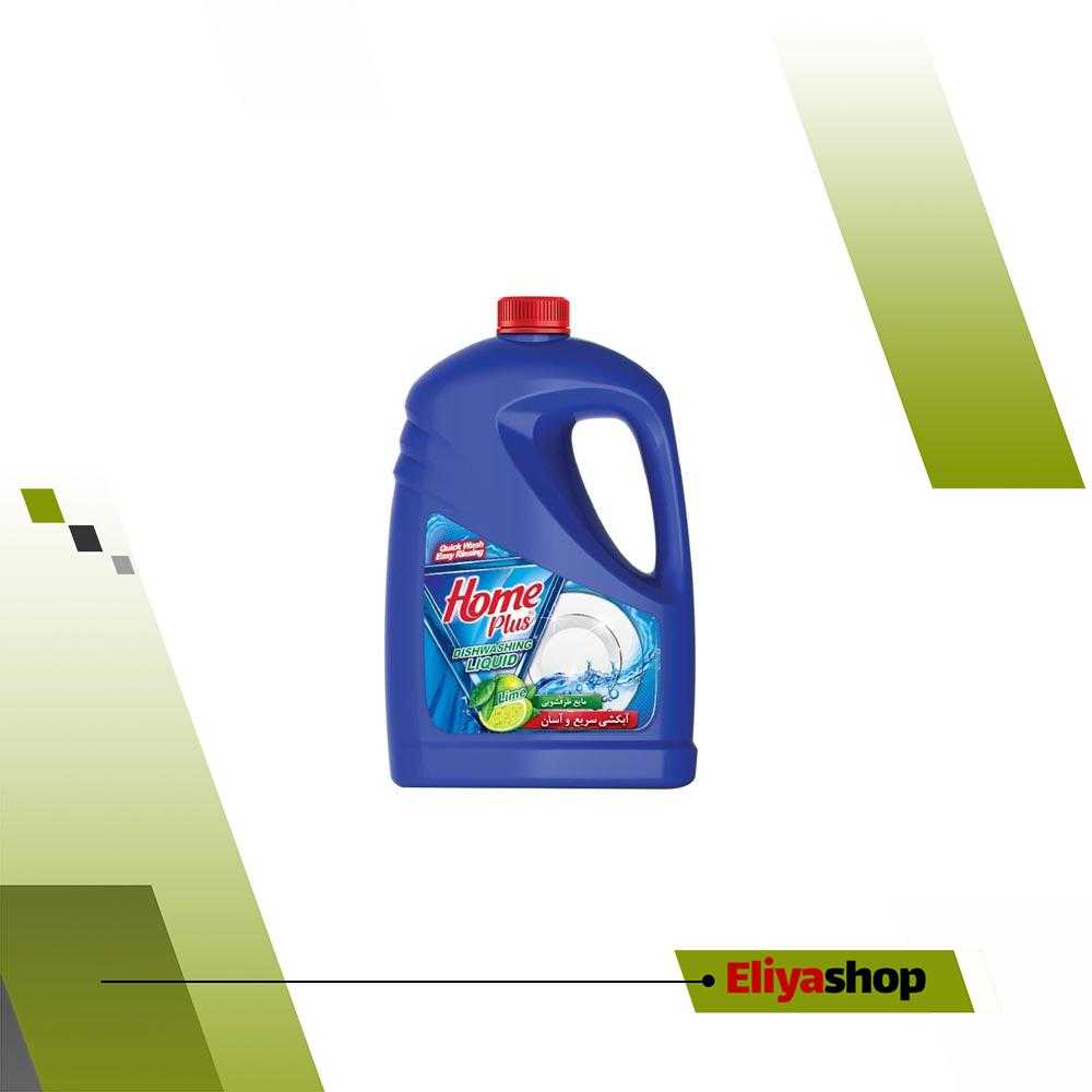 مایع ظرفشویی هوم پلاس مدل Lime مقدار 3.75 کیلوگرم