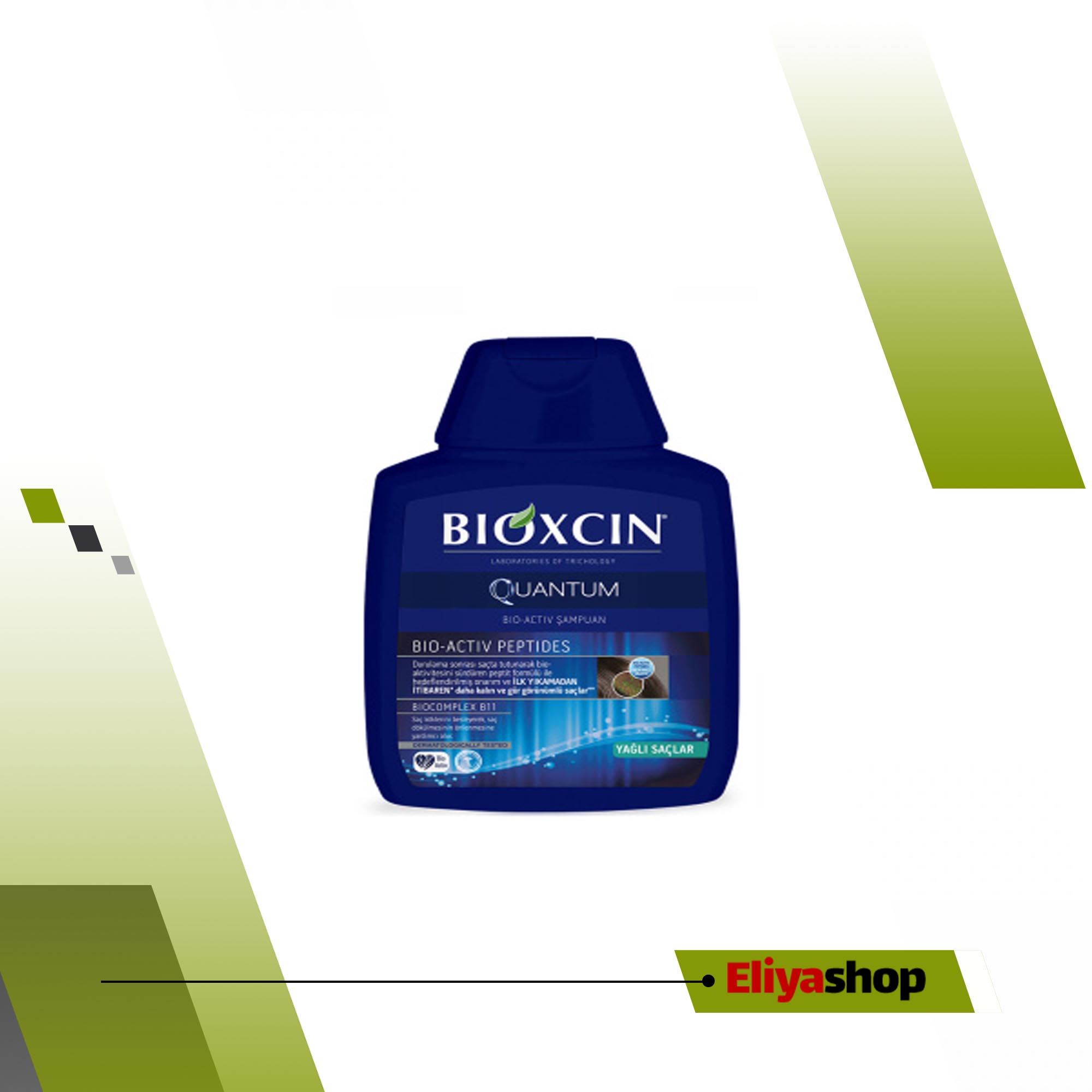 شامپو ضد ریزش مو مدل کوانتوم مناسب موهای چرب 300میل بیوکسین