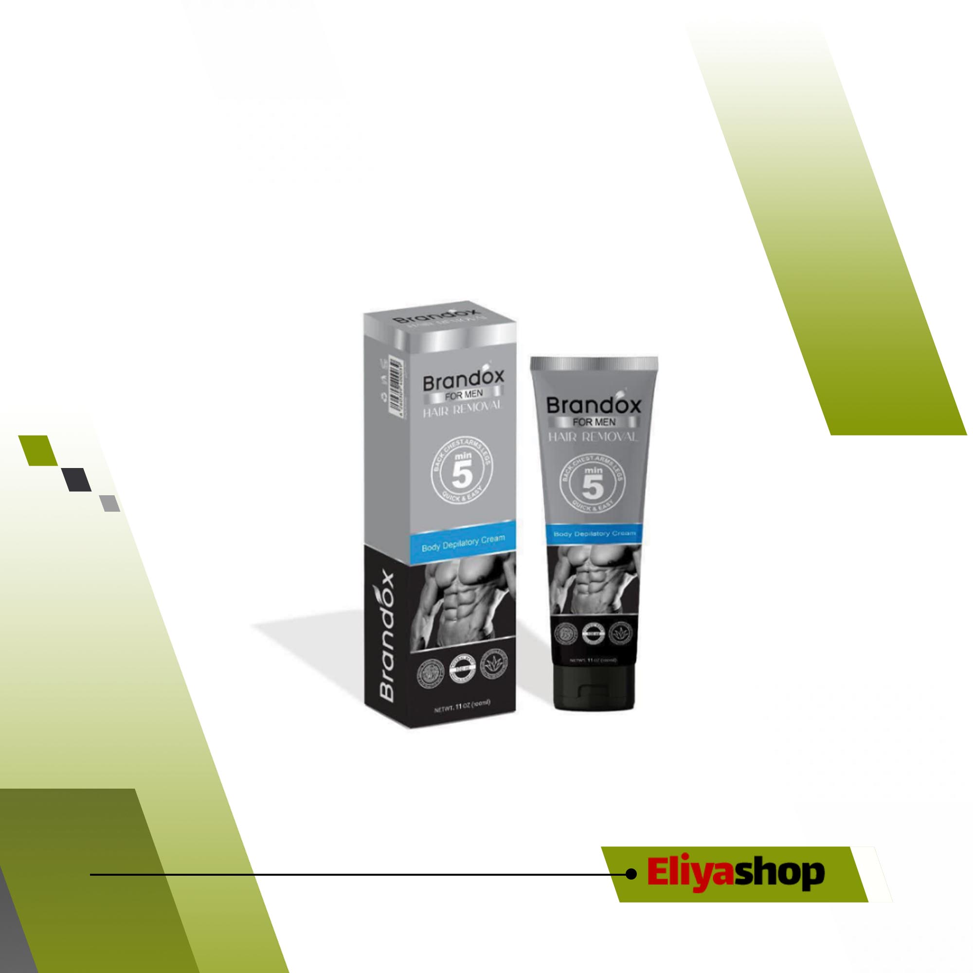 کرم موبر بدن آقایان براندوکس مخصوص پوست معمولی