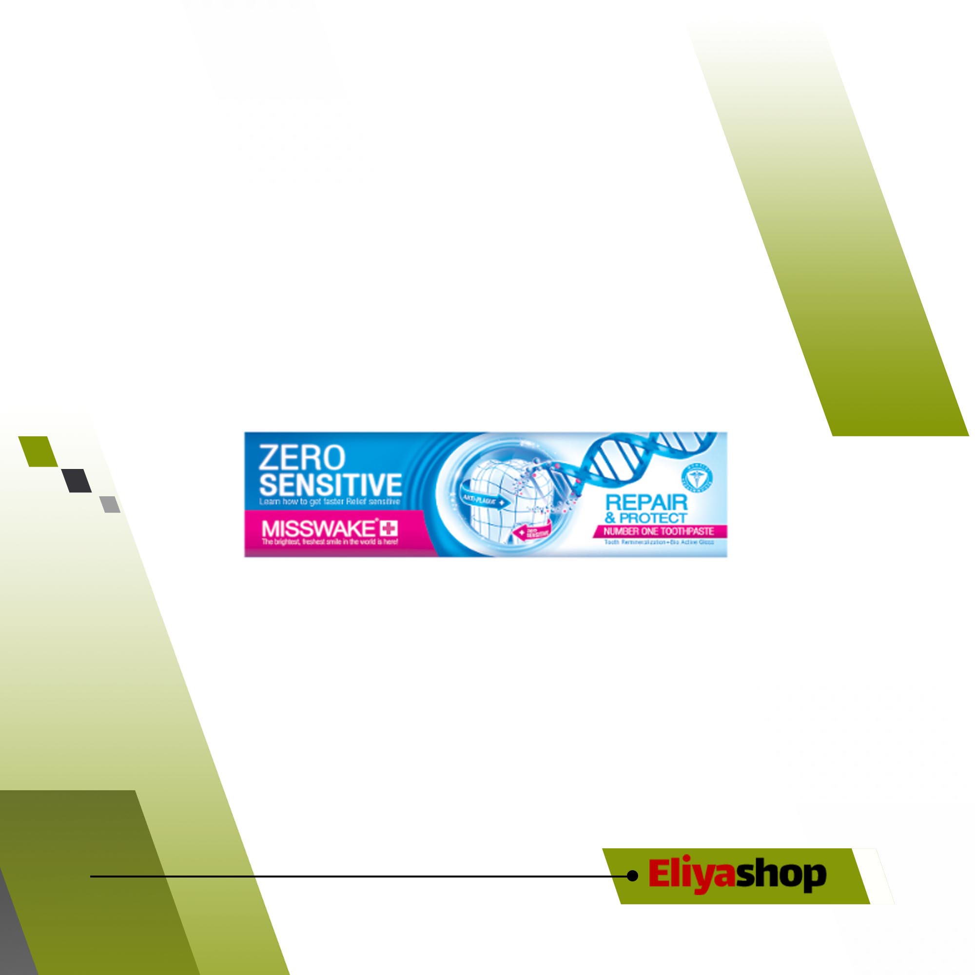  خمیر دندان میسویک مدل ZERO SENSITIVE حجم 75 میلی لیتر