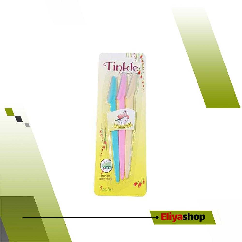 تیغ اصلاح ابرو تینکل مدل Shaper بسته 3 عددی