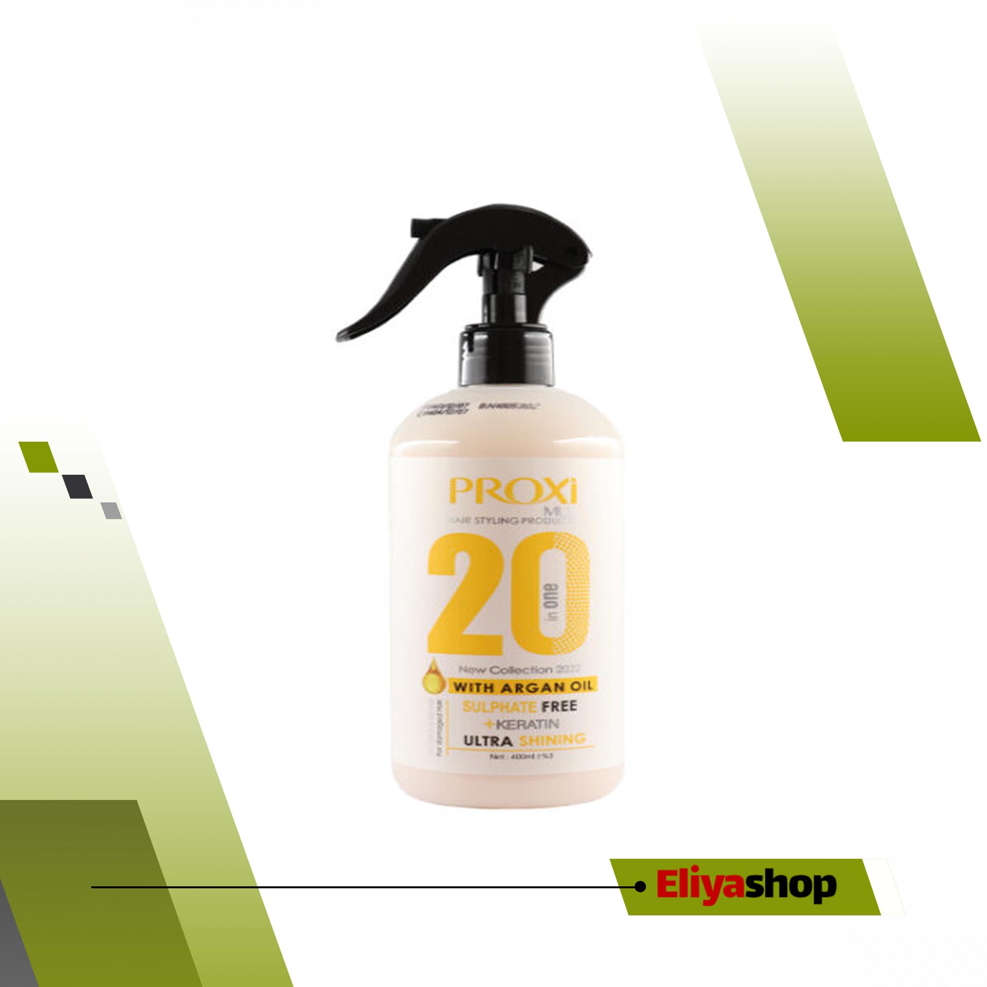 ماسک مو پروکسی 20 در 1 فری سولفاته خارج حمام 400 میلی لیتر Proxie hair mask 20 in 1 sulfate-free out of the bath 400 ml