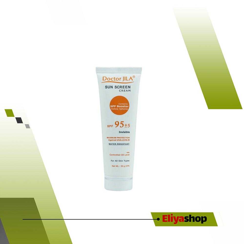 کرم ضد آفتاب دکتر ژیلا مدل Invisible با Spf 95 حجم 50میلی لیتر