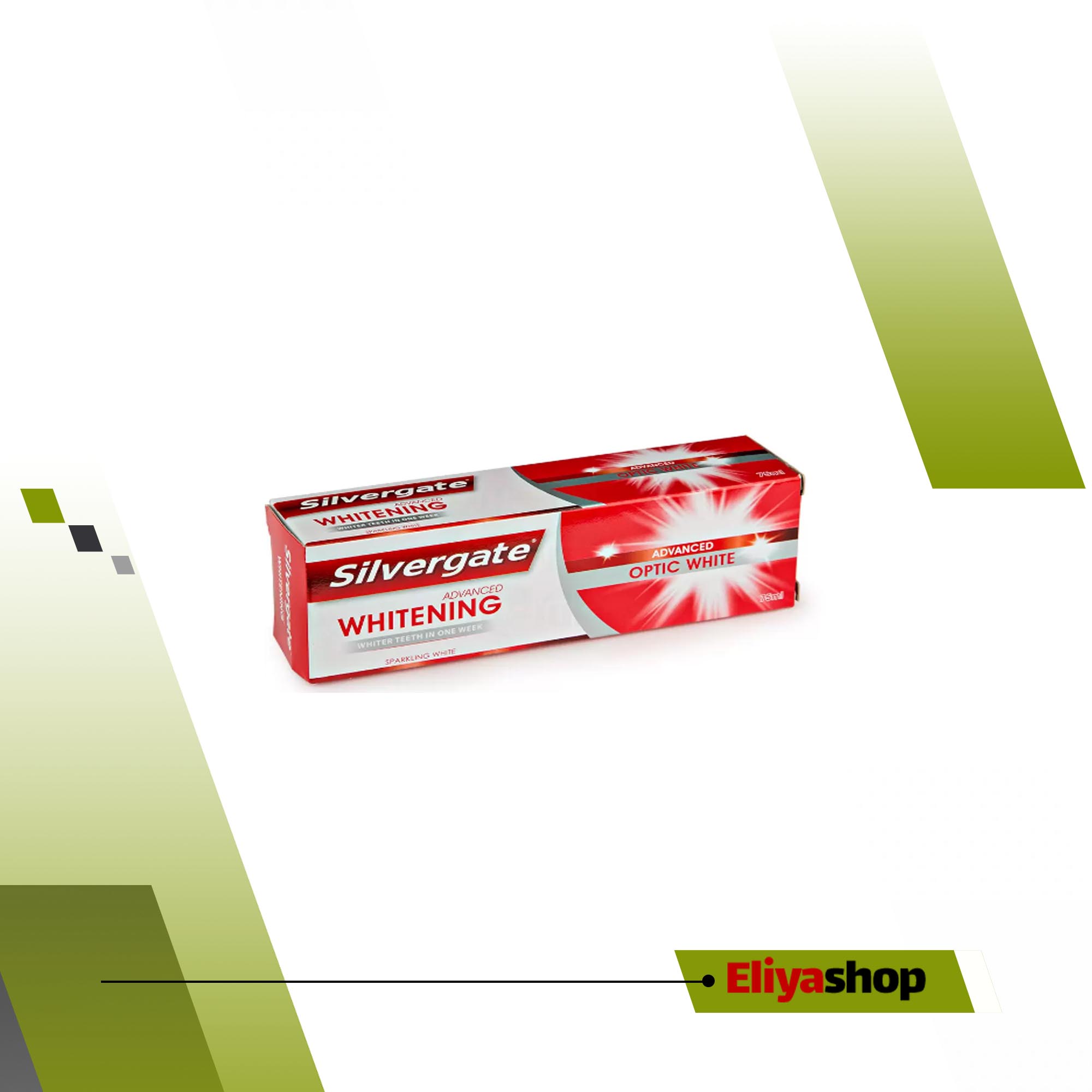 خمیر دندان سفید کننده سیلورگیت مدل Optic White