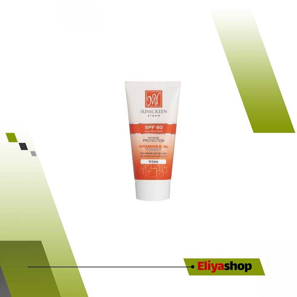 کرم ضد آفتاب مای spf60 بی رنگ