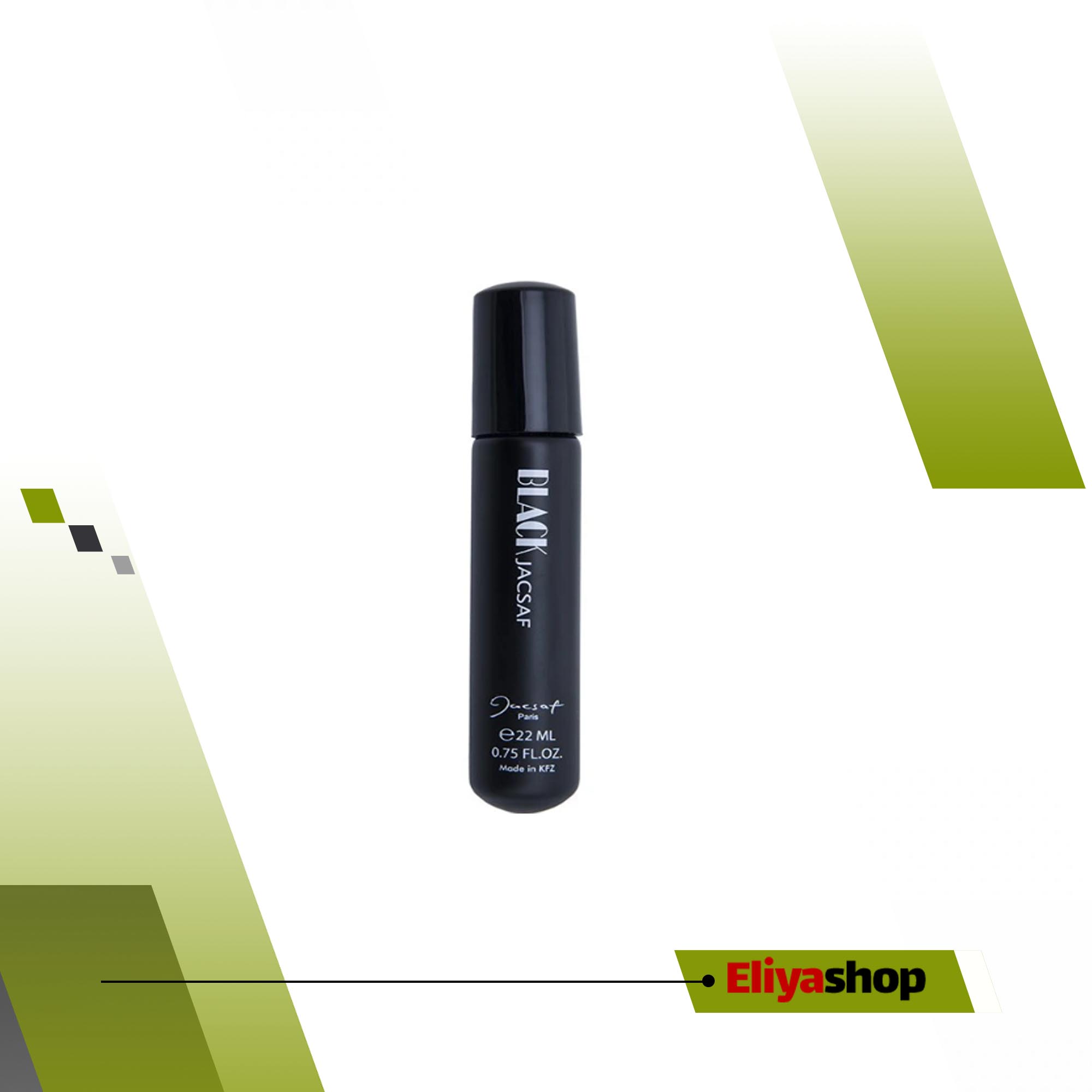 عطر جیبی مردانه ژک ساف مدل بلک حجم 22 میلی لیتر