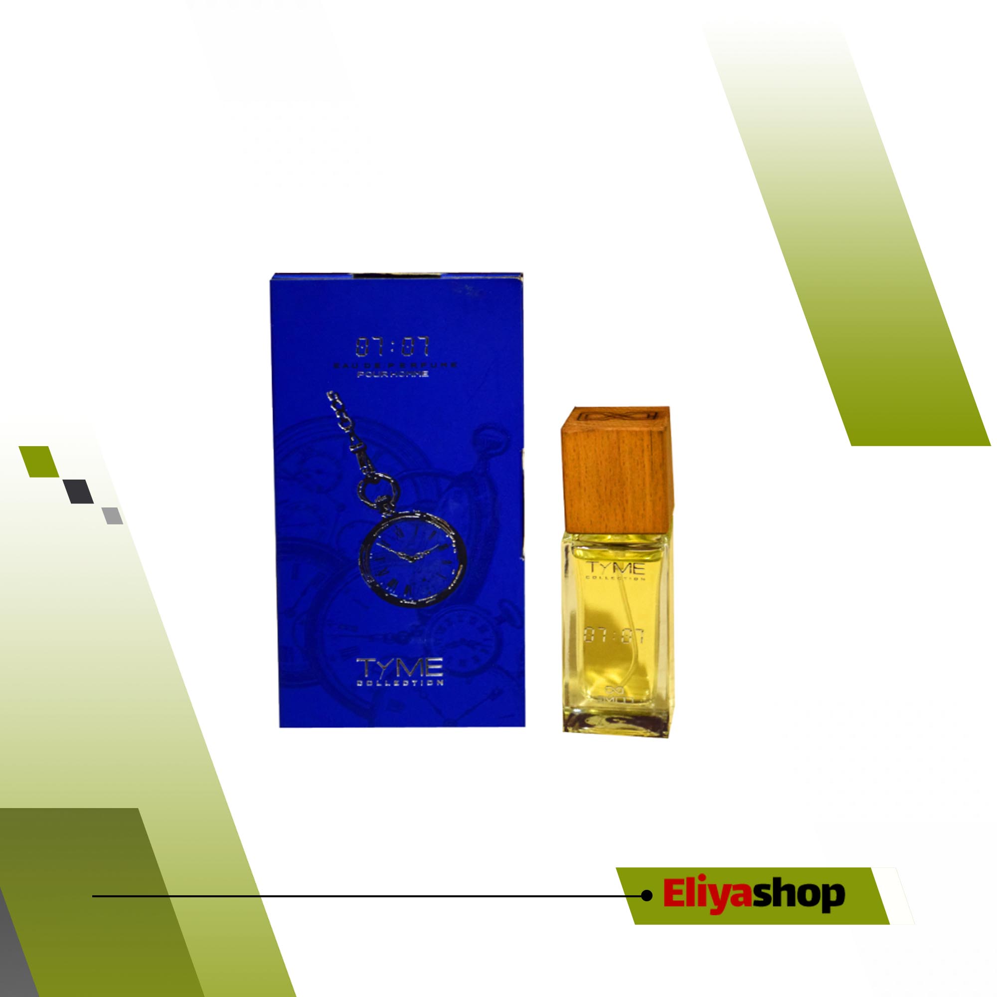 ادو پرفیوم مردانه تایم مدل 07:07 BLUE DE CHANEL حجم 30 میلی لیتر