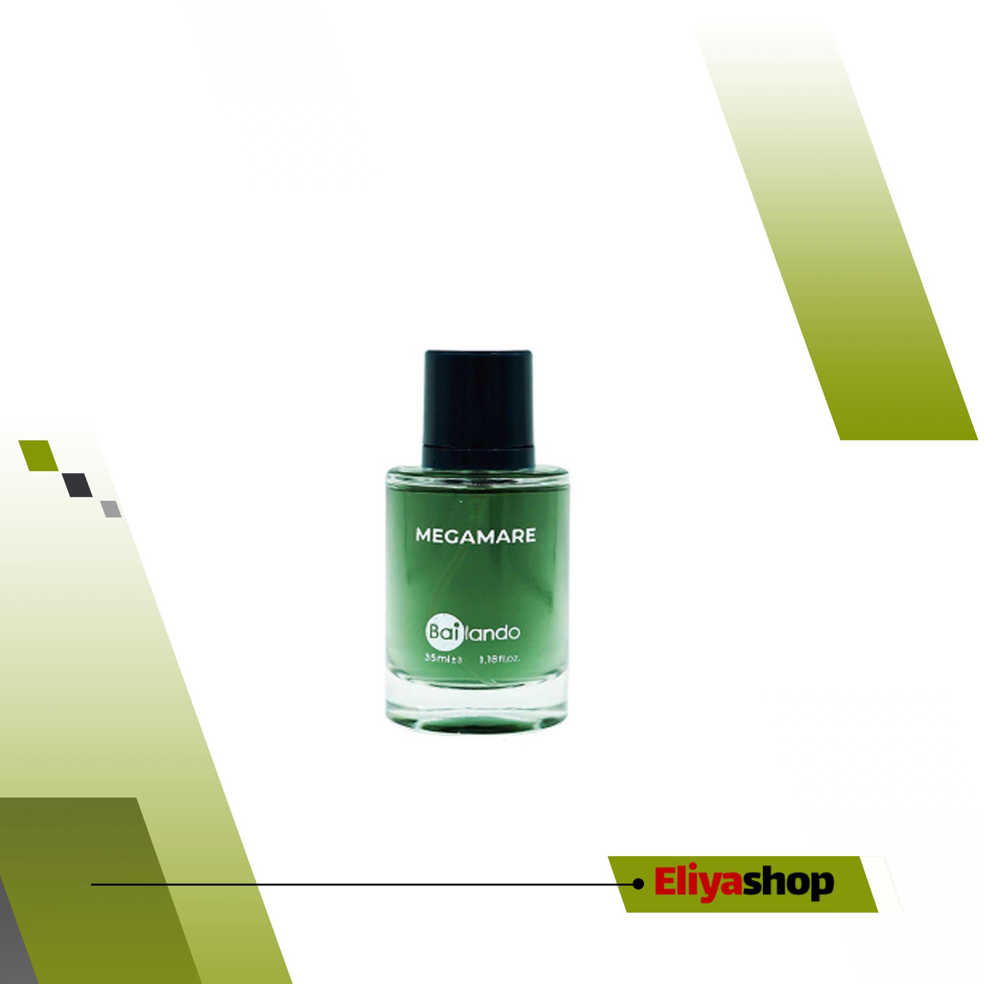 عطر جیبی مردانه بایلندو مدل Megamare حجم 35 میلی لیتر