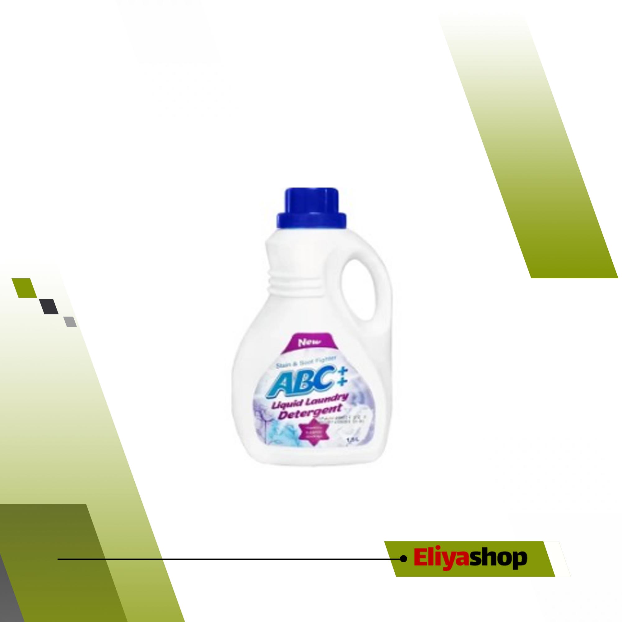 مایع لباسشویی " چند منظوره " آ ب ث - ( مناسب لباس، پرده و ملحفه ) با خاصیت لکه بری و دوده بری ( 1.5 لیتری )