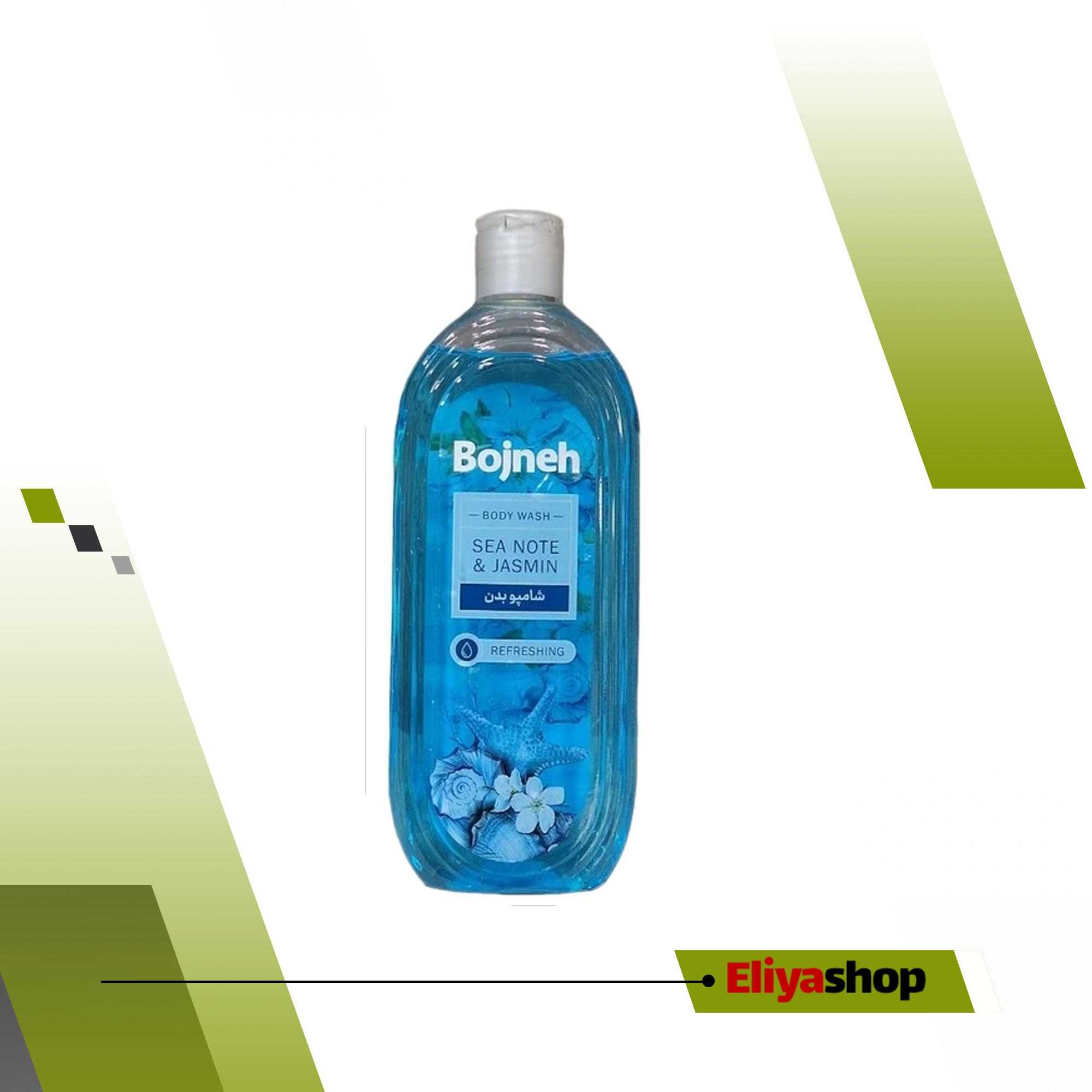 شامپو بدن بوژنه مدل Sea Note and Jasmine وزن 350 گرم