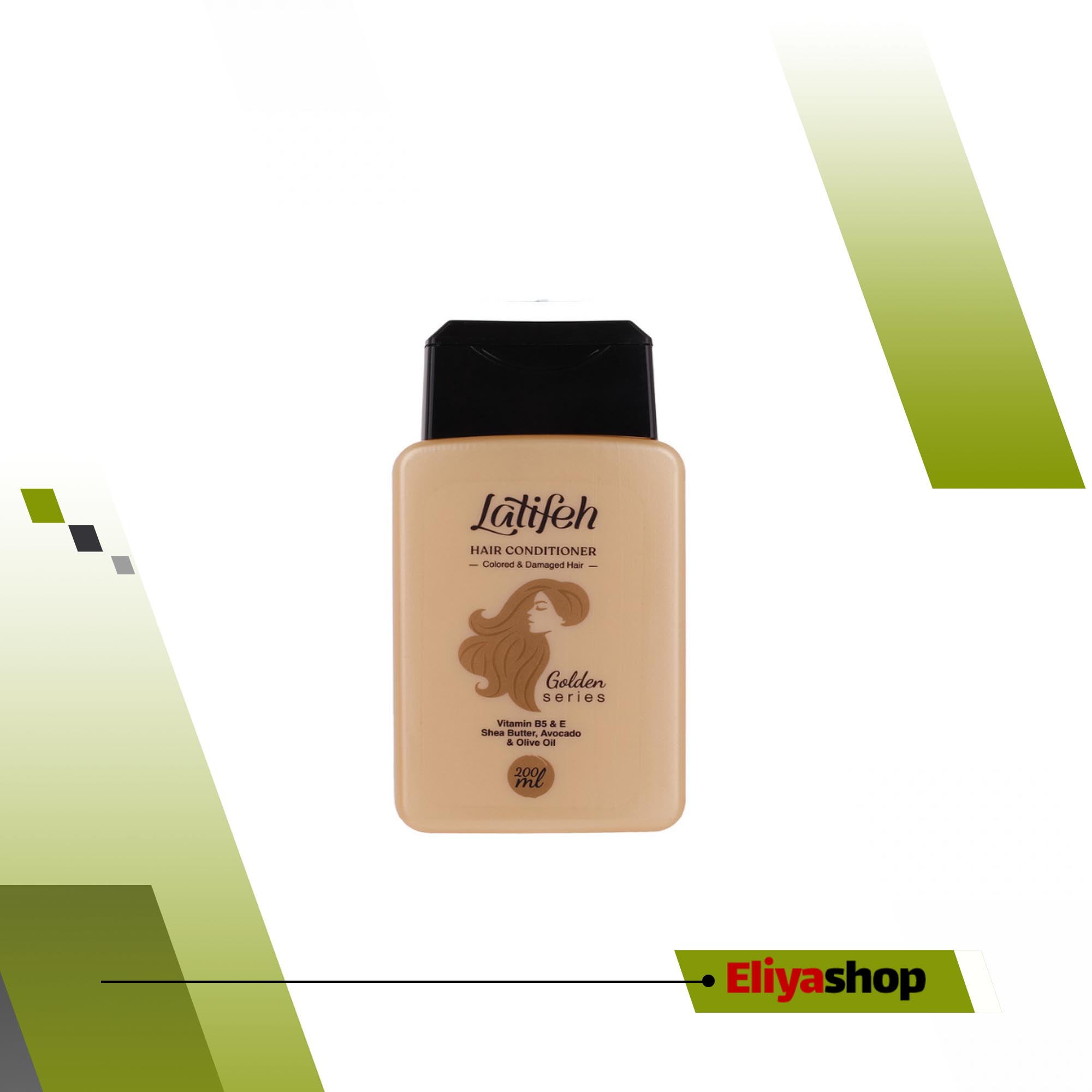 نرم‌کننده مو لطیفه مدل Golden Series حجم 400 میلی‌لیتر
