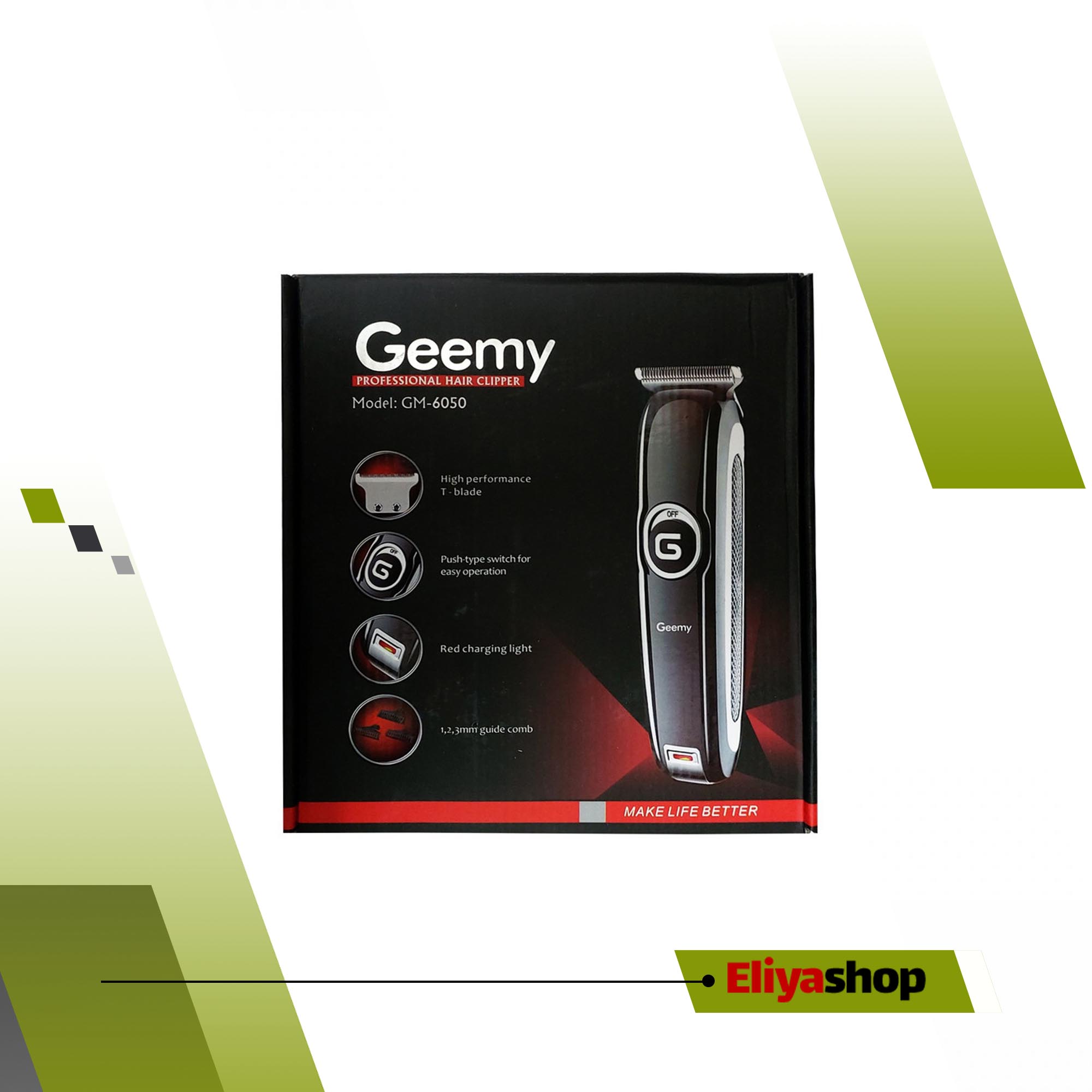 ماشین اصلاح موی سر و صورت جیمی مدل GM-6050