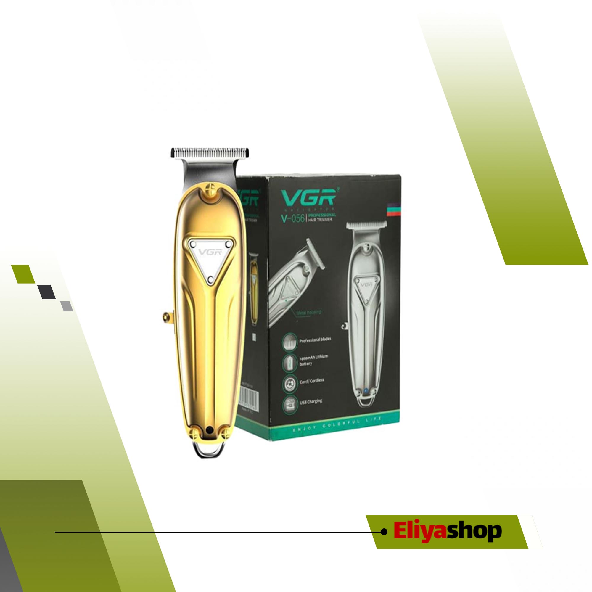 ماشین اصلاح موی سر و صورت وی جی ار مدل V-056
