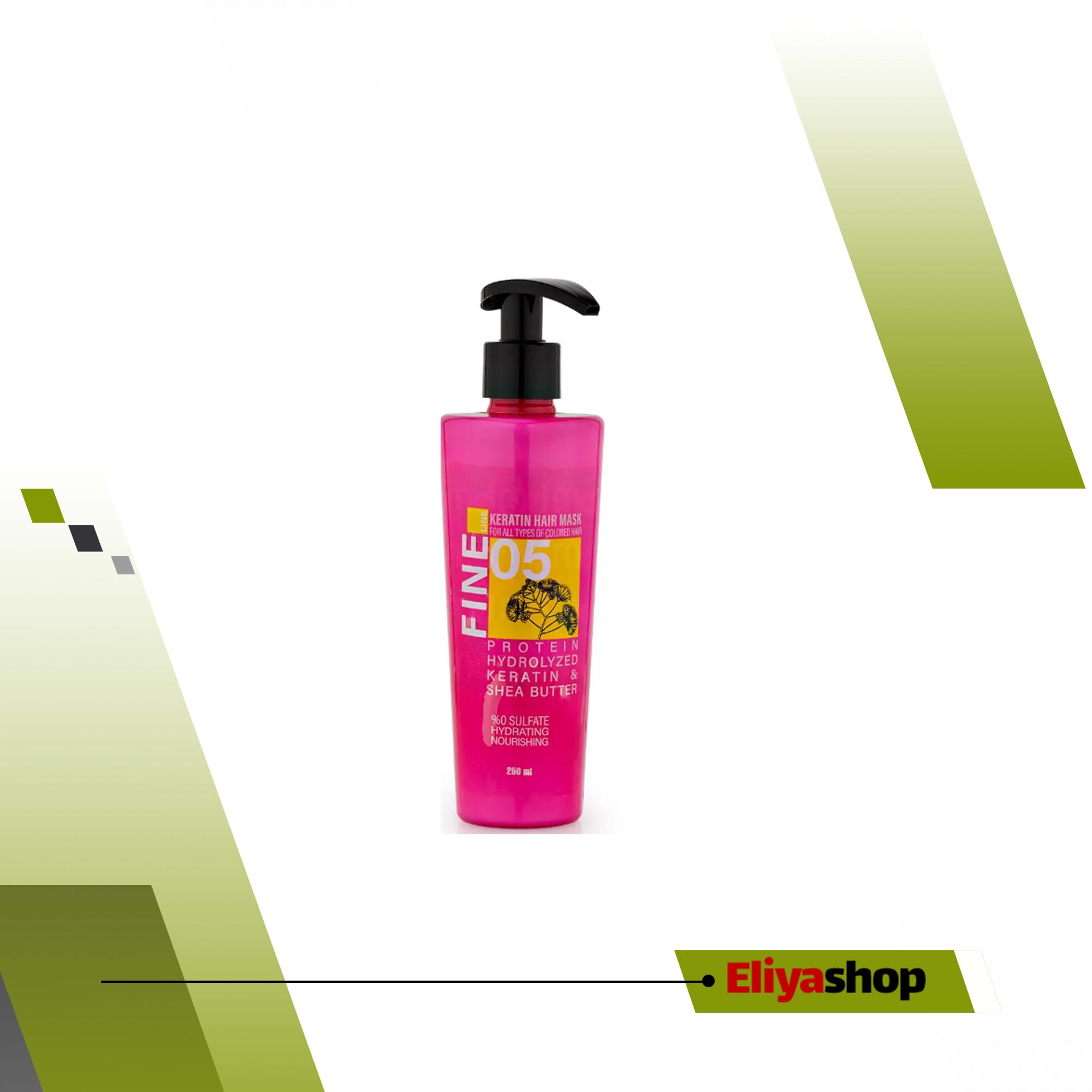 ماسک مو ترمیم کننده فاین لاین حاوی کراتین 250ml