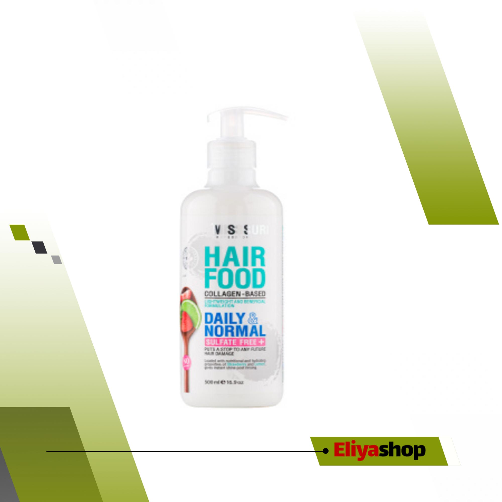 ماسک مو آبرسان میل میسوری مدل Hair Food فاقد سولفات مناسب مو نرمال حجم 500 میلی لیتر