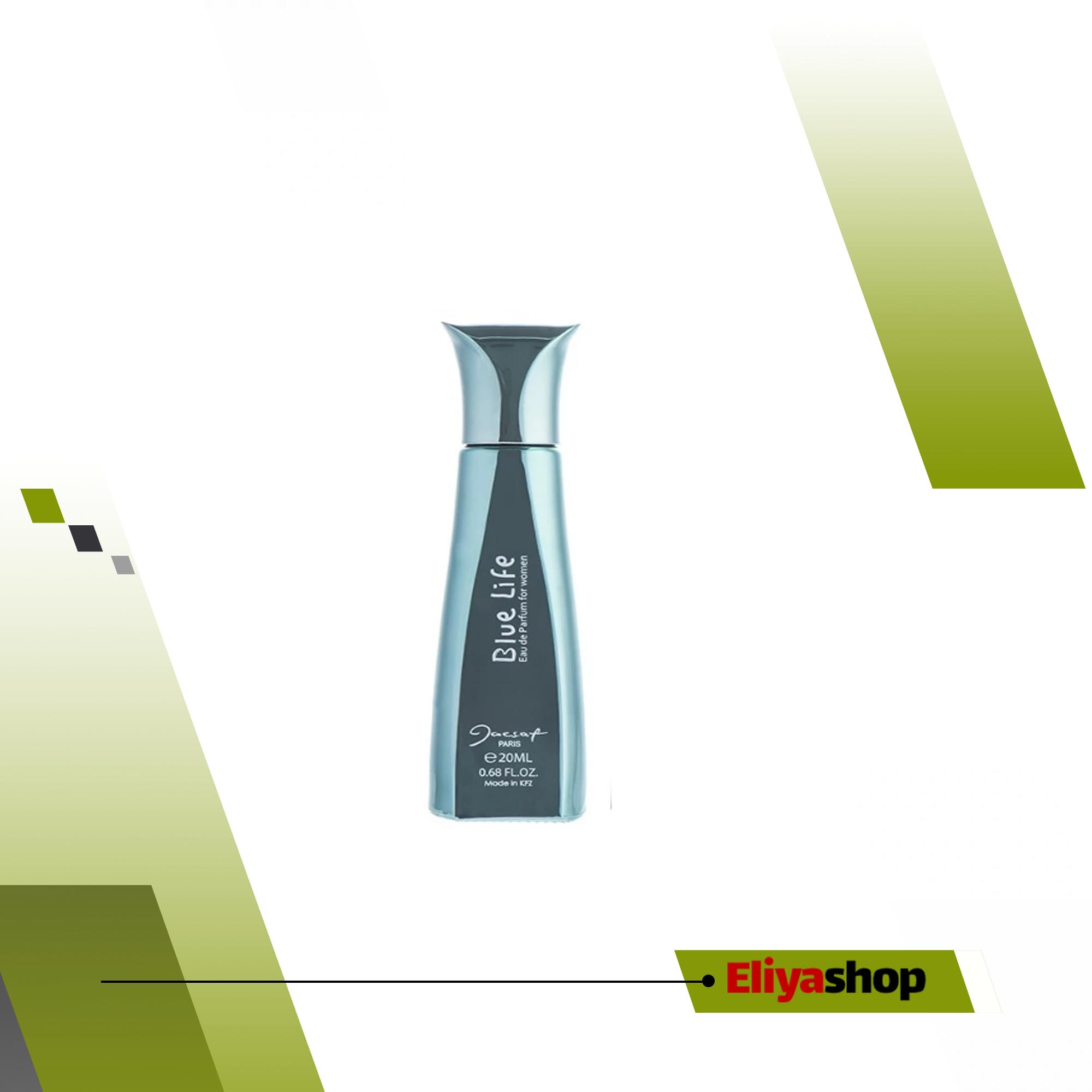 عطر جیبی زنانه ژک ساف مدل بلو لایف حجم 20 میلی لیتر