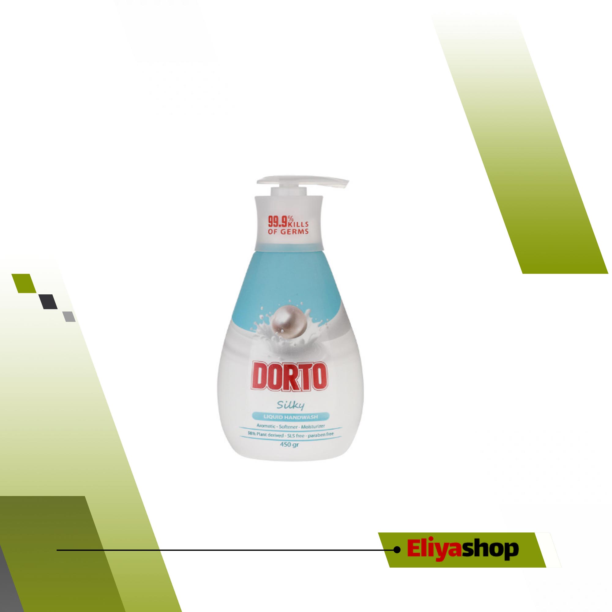 مایع دستشویی  کرمی پمپی دورتو 450 گرمی