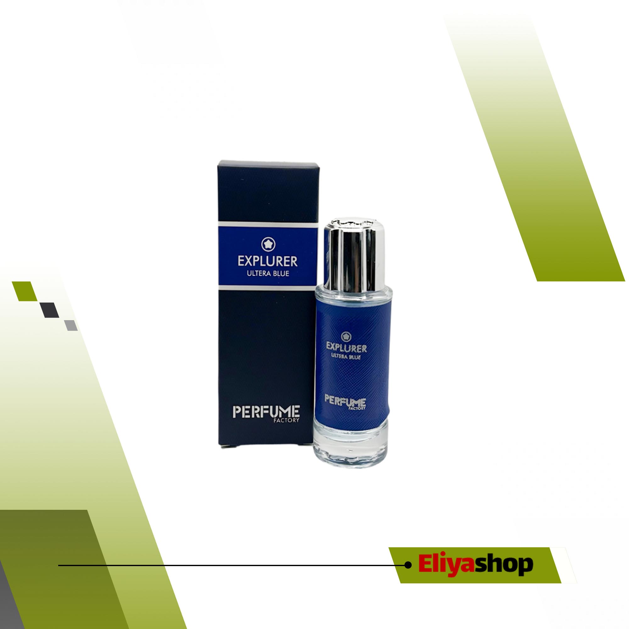 ادوپرفیوم مردانه پرفیوم فکتوری مدل Explorer Blue حجم 30 میلی‌لیتر